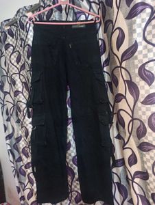 Black Cargo Pants