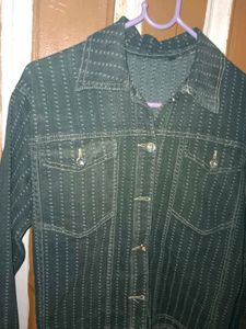 Stylish Striped Denim Jacket ( Men + Women )