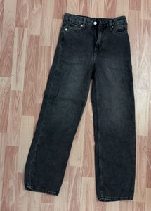 🕷️ Vintage Wash Wide-Leg Jeans 𝜗𝜚˚⋆