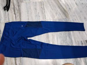 Blue Athletic Leggings