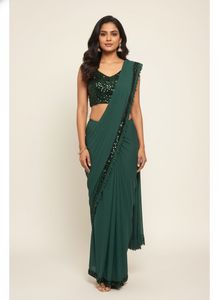 Stunning Sequin Blouse & Saree