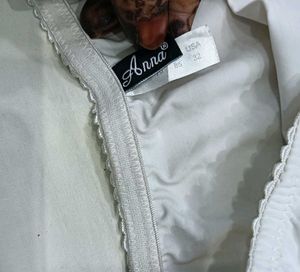 ❤️‍🔥 White Lace Trim Briefs