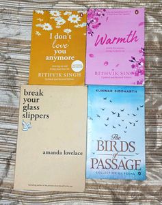 💖❤️Poetry Books Set Of 4