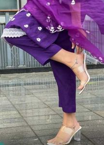 Clear Block Heel Mules