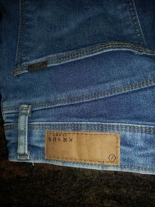 Faded Blue Bootcut Jeans. Free Delivery