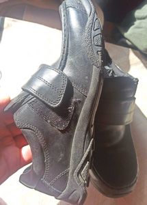 Classic Black Leather Loafers