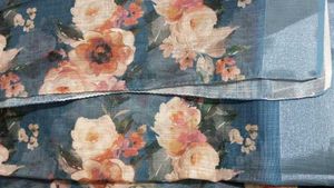 Floral Print Saree