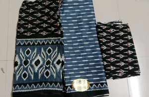 Elegant Ikkat chudidhar set material