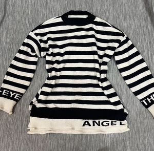 Striped Knit Sweater