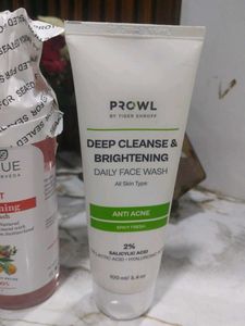Prowl &amp; Biotique Face Wash Bundle
