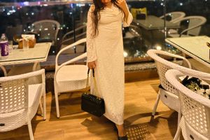 Elegant Lace Evening Gown