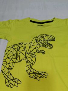 Kids Dinosaur T-Shirt &amp; Allen Solly jeans