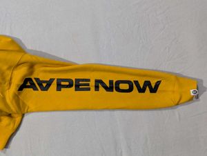 Yellow BAPE Crewneck Sweatshirt