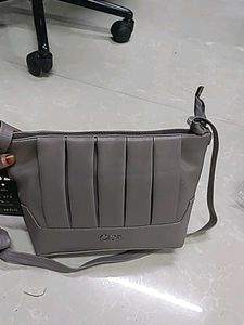 Stylish Grey Crossbody Bag