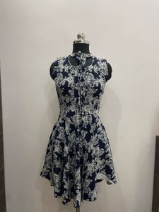Floral Print Skater Dress