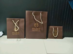 Malabar Gold & Diamonds Brown Paper Bags