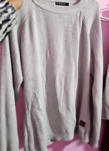 Mango basics Man Ribbed Knit Sweater