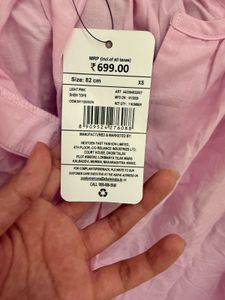 Chic Pink Long Sleeve V-Neck Blouse