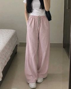 Women's Pink Wide Leg Pants