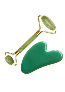 le Marbelle Jade Roller & Gua Sha Set