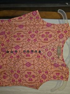Sleeveless Anarkali Gown