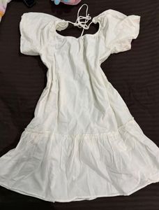 white babydoll dress