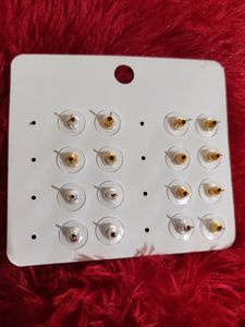 8 Pair Of Resin Earing Stud.