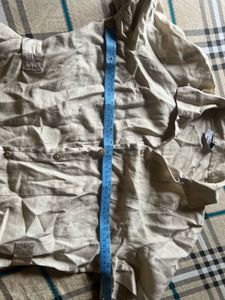 Linen Blend Short Sleeve Shirt