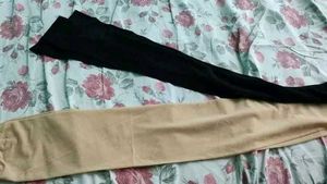 Black Thigh High Stockings