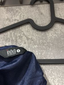Indya Navy Blue Glam Blouse 🦋