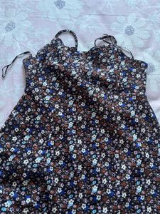 Floral Print Midi Dress