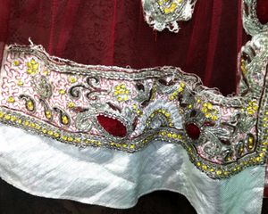 Koti net bridal kasab stone work designer piece