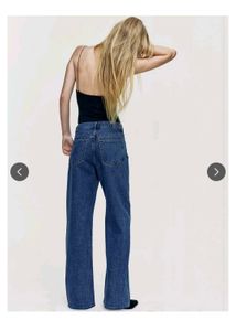 High-Waisted Wide-Leg Jeans