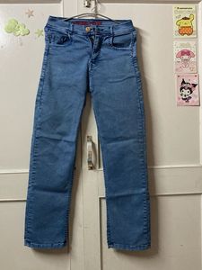 Blue Wash Denim Jeans