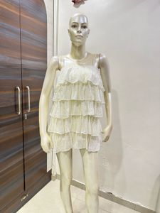 Ruffled Mini Dress