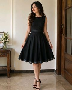 Black Sleeveless Dress