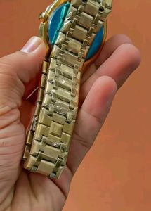 Men's Audemars Piguet Watch Gold Tone