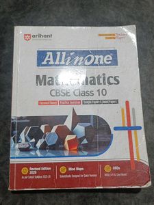 Arihant All in One Mathematics Class 10 Book