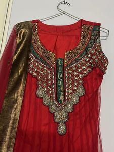 party wear ethenic gown