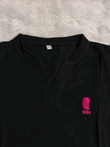 Black Long Sleeve Top