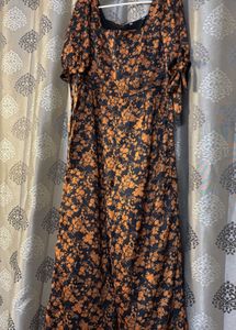 Floral Print Wide-Leg Jumpsuit