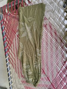 Stylish Olive Green Kurta Set with Dupatta