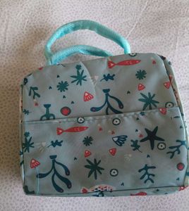 (Set of 2) Cute Bag for Tiffin Or Makeup