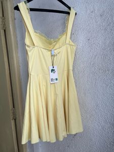Cute Yellow Mini Dress