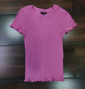 Combo of 2 cute pink and white top