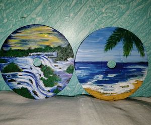 CD painting