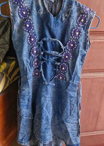 Denim Mini Dress