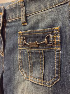Blue Wash boot cut  y2k Jeans