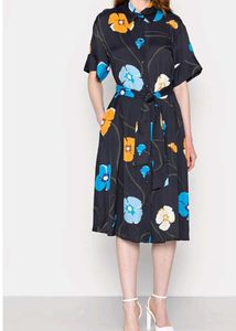 Price Drop!!!!!!!!Floral Shirt Dress without belt