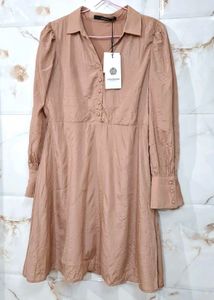 Madame dress with tag and belt